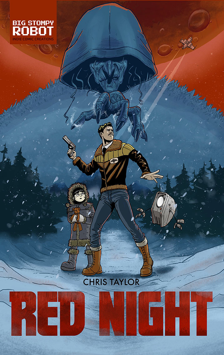 Cover image for Red Night comic