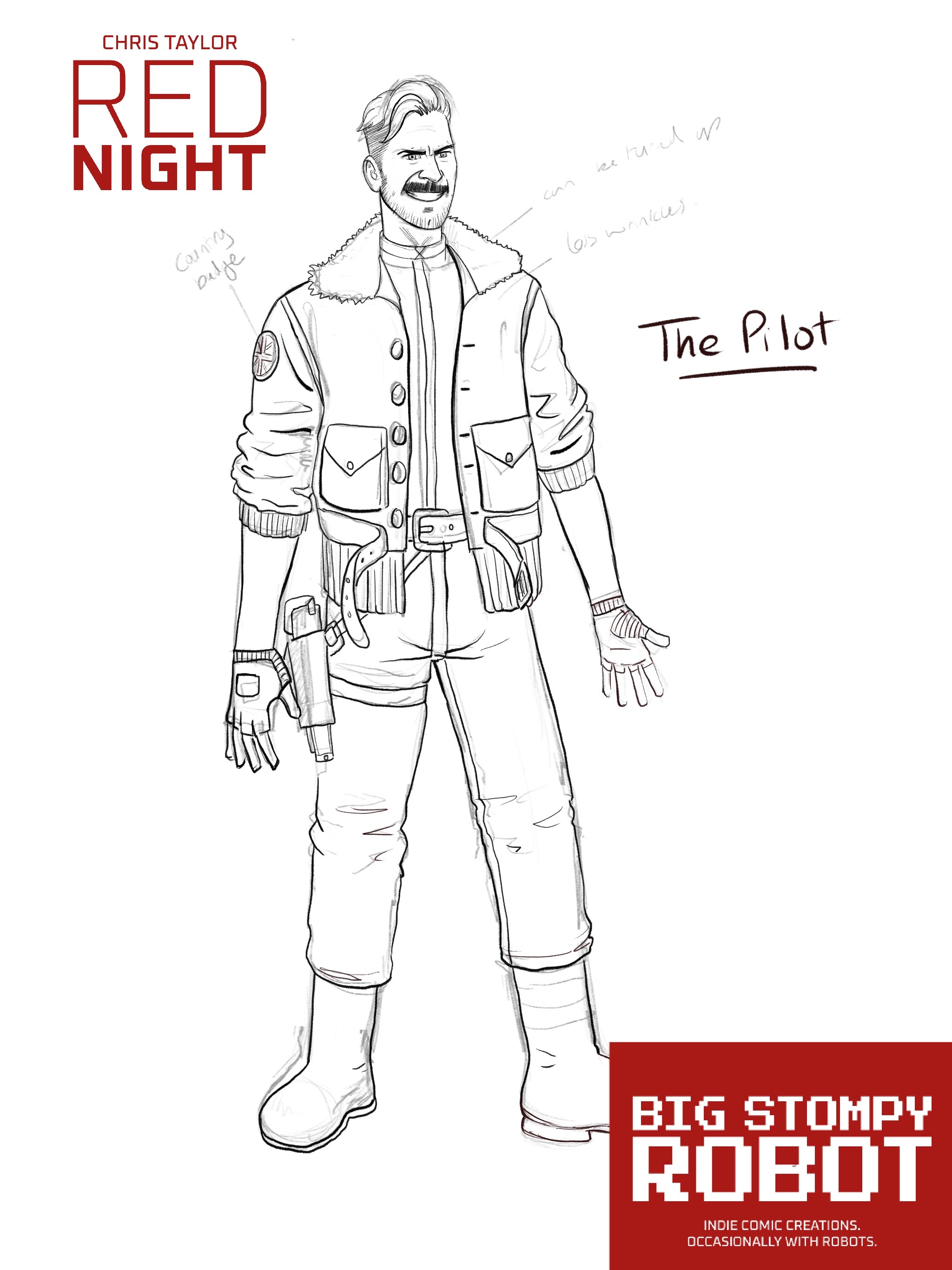 Cover image for Red Night comic
